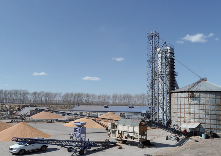 依安縣糧食烘干機(jī)秸稈捆燒熱風(fēng)爐改造項(xiàng)目